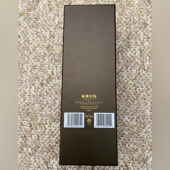 Krug Champagne box Vintage 1995 with card - Picture 11 of 14